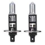 Set 2 becuri auto halogen H1, 110W/set, 12V, sticla quartz, 3500K