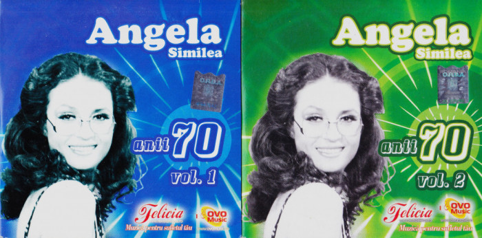 CD Pop: Angela Similea - Anii &#039;70 Vol.1 si Vol.2 ( originale, ca noi )