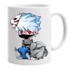 Cana alba personalizata kakashi chibi anime naruto, INOVATIX&reg;. 330 ml, Oem