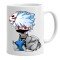Cana alba personalizata kakashi chibi anime naruto, INOVATIX&reg;. 330 ml
