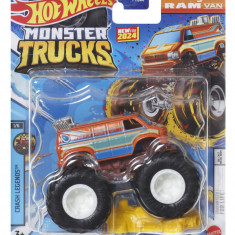 HOT WHEELS MONSTER TRUCK MASINUTA DODGE RAM VAN SCARA 1:64 SuperHeroes ToysZone