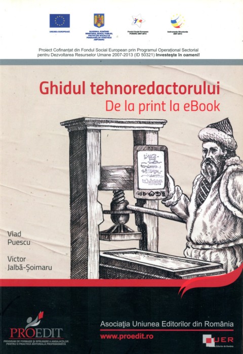 Ghidul tehnoredactorului, de la print la eBook - Vlad Puescu