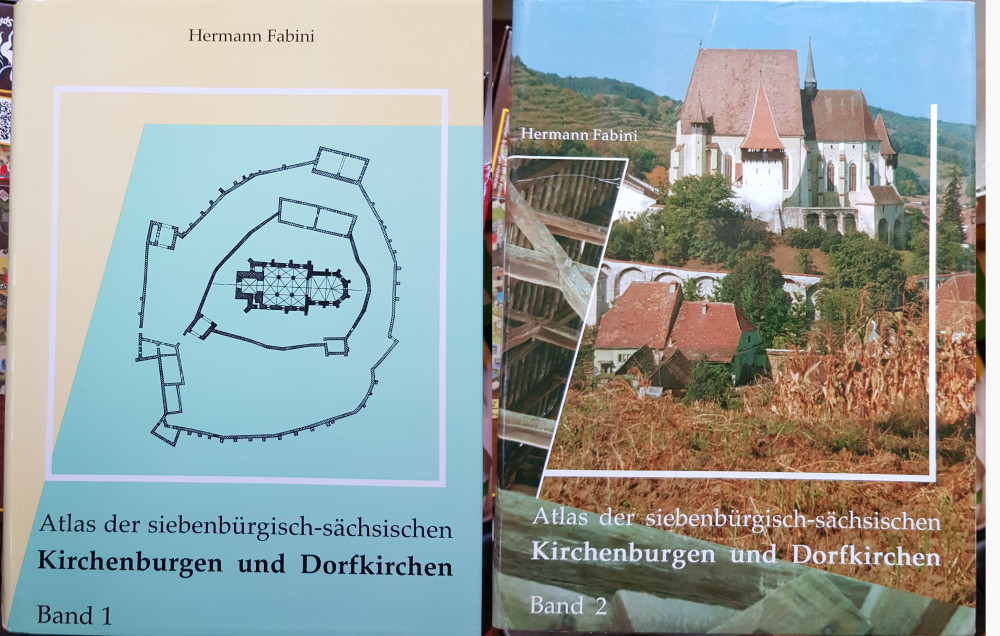 Hermann Fabini Atlas der siebenburgisch Kirchenburgen und Dorfkirchen 1+2 |  arhiva Okazii.ro