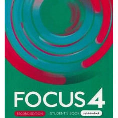 Focus 4 Student's Book and ActiveBook, 2nd edition (B2) - Paperback brosat - Pearson