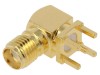 Mufă SMA 90&deg; THT Aurită 50&Omega; PTFE