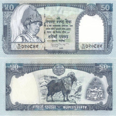 2002 , 50 rupees ( P-48b ) - Nepal - stare UNC