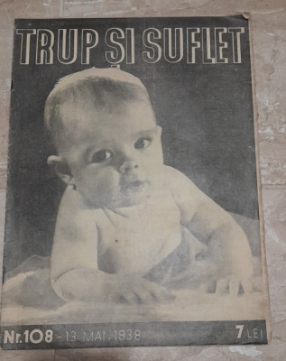 Revista Trup si Suflet nr.108/1938 foto