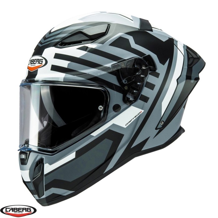 Casca integrala pentru scuter - motocicleta Caberg model Drift Evo II SV Horizon N5 gri/negru/alb mat Pinlock ready &ndash; lentila Pinlock inclusa XL (61/6