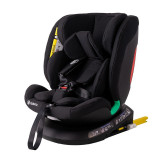 Cumpara ieftin Scaun auto Diamond Deluxe i-Size Buf Boof cu ISOFIX rotativ 360 grade Top Tether 40-150 cm BlackJeans