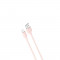 Cablu Date &amp; Incarcare APPLE Lightning 2.4A (Roz) 1m XO NB156