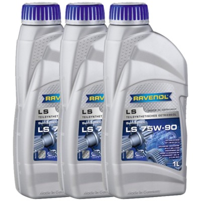 Pachet 3 litri ulei transmisie Ravenol LS 75W90 foto