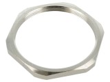 Piuliţă M63 alamă nichel 6mm metrică