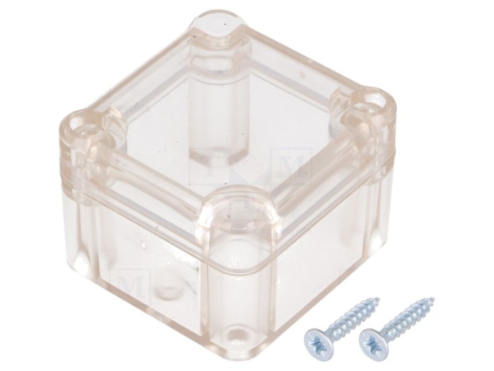 Carcasă universală ABS transparentă IP65