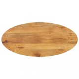 Cumpara ieftin Blat de masă oval, 100x40x2,5 cm, lemn masiv de mango