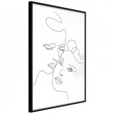 Cumpara ieftin Poster - Soulmates, cu Ramă neagră, 30x45 cm