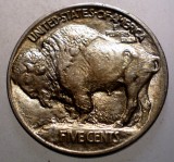 C.040 USA SUA BUFFALO NICKEL 5 FIVE CENTS 1913 XF VARIANTA 1 ON A MOUND, America de Nord, Cupru-Nichel