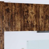 vidaXL Dulap suspendat de bucătărie Stejar fumuriu 80 x 31 x 80 cm 885060
