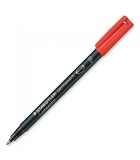 Marker permanent LUMOCOLOR 0.6mm Roșu