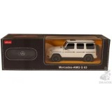 MASINA CU TELECOMANDA MERCEDES-BENZ G63 ALB SCARA 1 LA 24