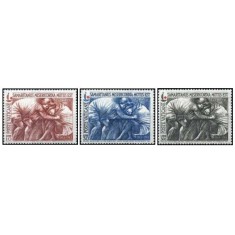 Vatican 1964 - crucea rosie, serie neuzata