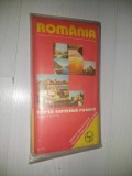 HARTA TURISTICA RUTIERA ROMANIA ,Directia topografica militara 1979 cu MAPA/ETUI