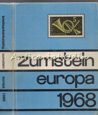 Europa Briefmarken-Katalog Zumstein 1968 foto