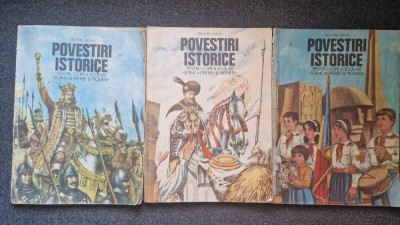 POVESTIRI ISTORICE - Dumitru Almas (3 volume) foto
