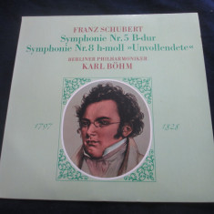 Schubert.K Bohm - Symphonie Nr. 5. Symphonie Nr.8 _ vinyl,LP _ ExLibris(Elvetia)