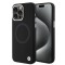 Husa BMW iPhone 15 Pro Max Signature Liquid Silicone MagSafe, negru, BMHMP15XSILBK2
