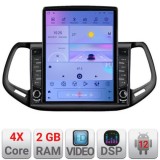 Navigatie JEEP COMPASS 2017 Manual K-732 ecran tip TESLA 9.7&quot; cu Android Radio Bluetooth Internet GPS WIFI 2+32 DSP Qu CarStore Technology
