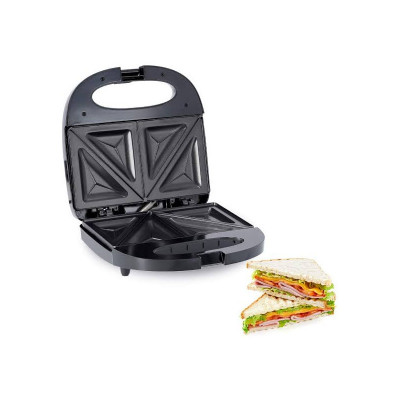 Grill Sandwich Maker Moliax, 750 W, placi antiaderente foto