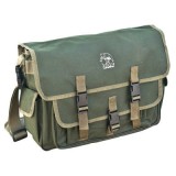 Geanta Pescuit Behr Accesorii, 43x35x15cm, Verde, Polyester, 3 Compartimente, Buzunare Laterale