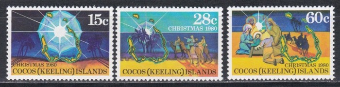 Cocos Insule 1980 - Crăciun, MNH