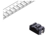Conector cablu-placă tată 10 pini Minitek MicroSpace - Amphenol