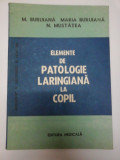 ELEMENTE DE PATOLOGIE LARINGIANA LA COPIL - BURUIANA