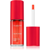 Cumpara ieftin Clarins Water Lip Stain Lip Gloss mat cu efect de hidratare culoare 02 Orange Water 7 ml