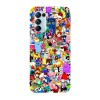 Husa compatibila cu Oppo A15s model Cartoons Universe, Silicon, TPU, Viceversa, Transparent, Carcasa