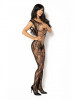 Catsuit Kiara Beauty Night, Negru, S/L