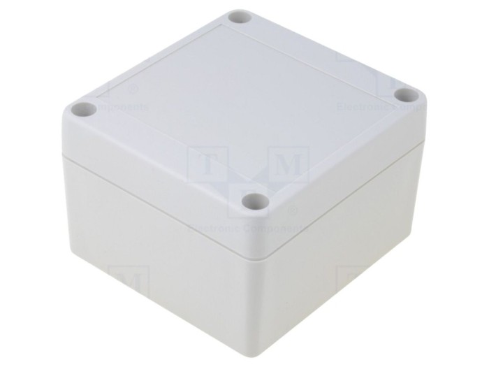Carcasă universală ABS gri IP65