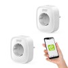 Set 2 prize inteligente WiFi Gosund SP1, 16A, Monitorizare consum energie, Smart Life, Tuya, Gosund | Nitebird