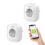 Set 2 prize inteligente WiFi Gosund SP1, 16A, Monitorizare consum energie, Smart Life, Tuya, Generic