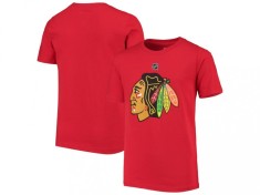 Chicago Blackhawks tricou de copii Primary Logo Tee - Dětsk&eacute; M (9 - 11 let)