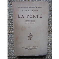 La porte - Natsum&eacute; S&ocirc;seki 1927