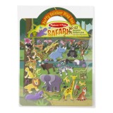 Abtibilduri pufoase - Safari, Melissa &amp; Doug