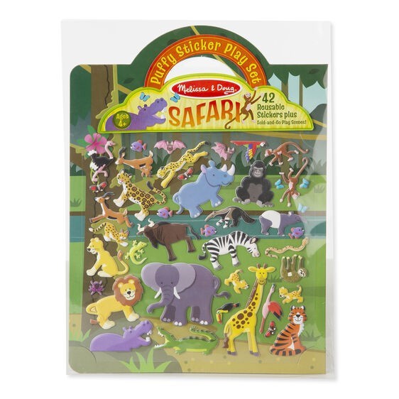 Abtibilduri pufoase - Safari