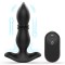 Vibrator Thrust Piercing Duke Remote Black