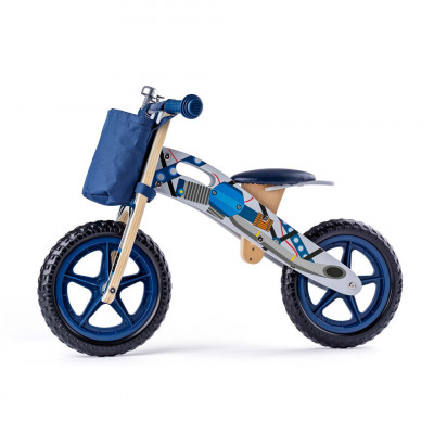 Bicicleta de echilibru - albastru foto