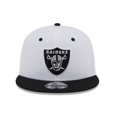 Sapca New Era 9fifty las vegas raiders white crown patch-Cod 1585471513 foto