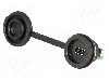Conector USB B mini, piuli&amp;#355;a din spate, pt. montare pe panou, ENCITECH - 1310-1010-01