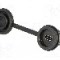 Conector USB B mini, piuli&amp;#355;a din spate, pt. montare pe panou, ENCITECH - 1310-1010-01